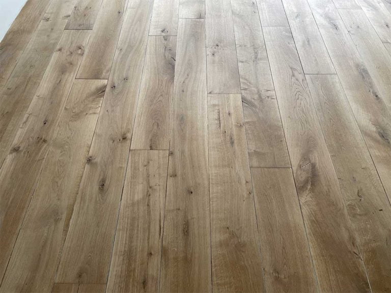 Ecowood lak houten vloer lamel resultaat extra mat